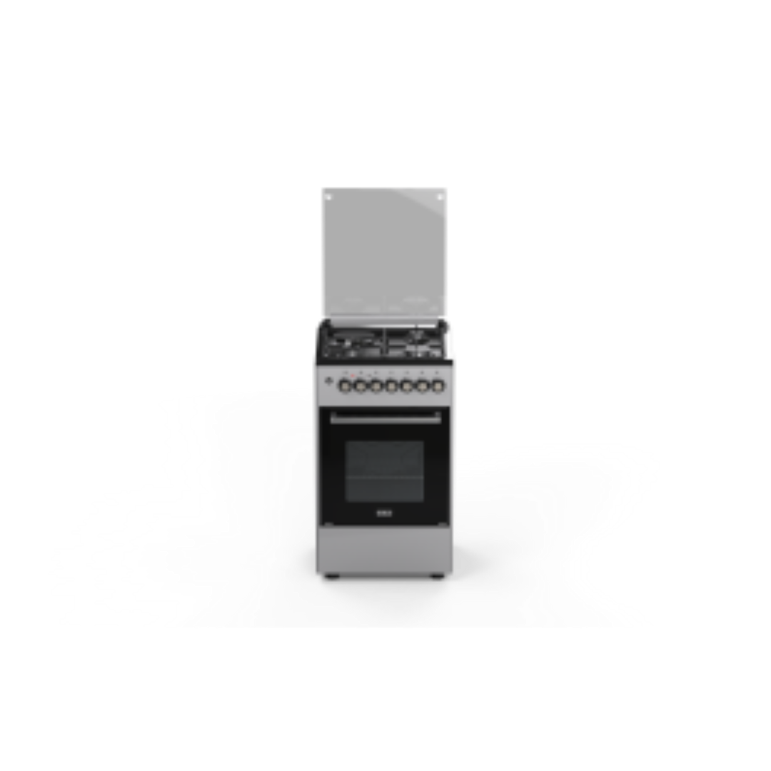 SOLSTAR SO-531DKBSLBSS-50CM 3+1HP, Electric Oven, Silver